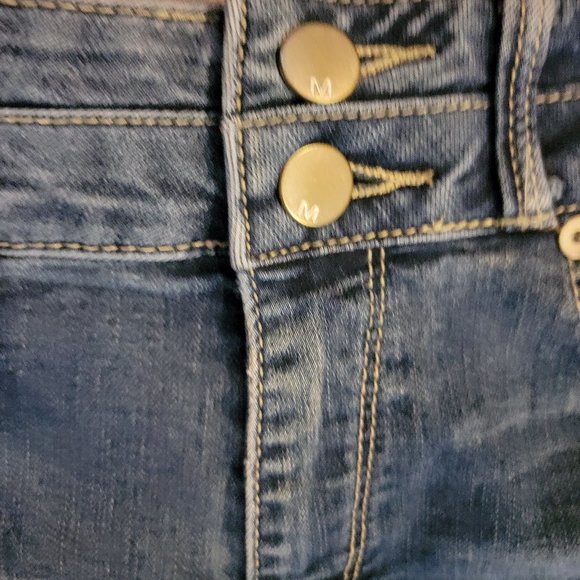 Mossimo High Rise Skinny Jeans Size 2 High Waisted - Picture 9 of 11